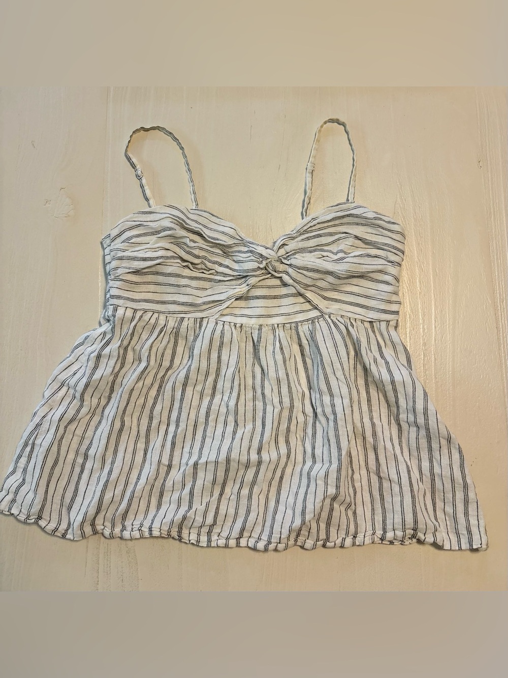 Banana Republic Striped Twist-Front Camisole